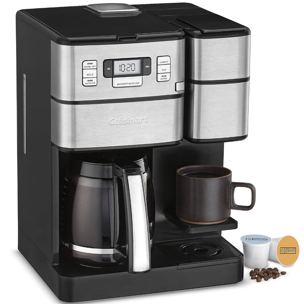 CUISINART SS-GB1 Coffee Center Grind and Brew Plus - Grade A Refurbished with Cuisinart Warranty