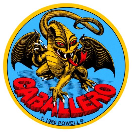 Powell Peralta x Steve Caballero 'Original Dragon' Sticker