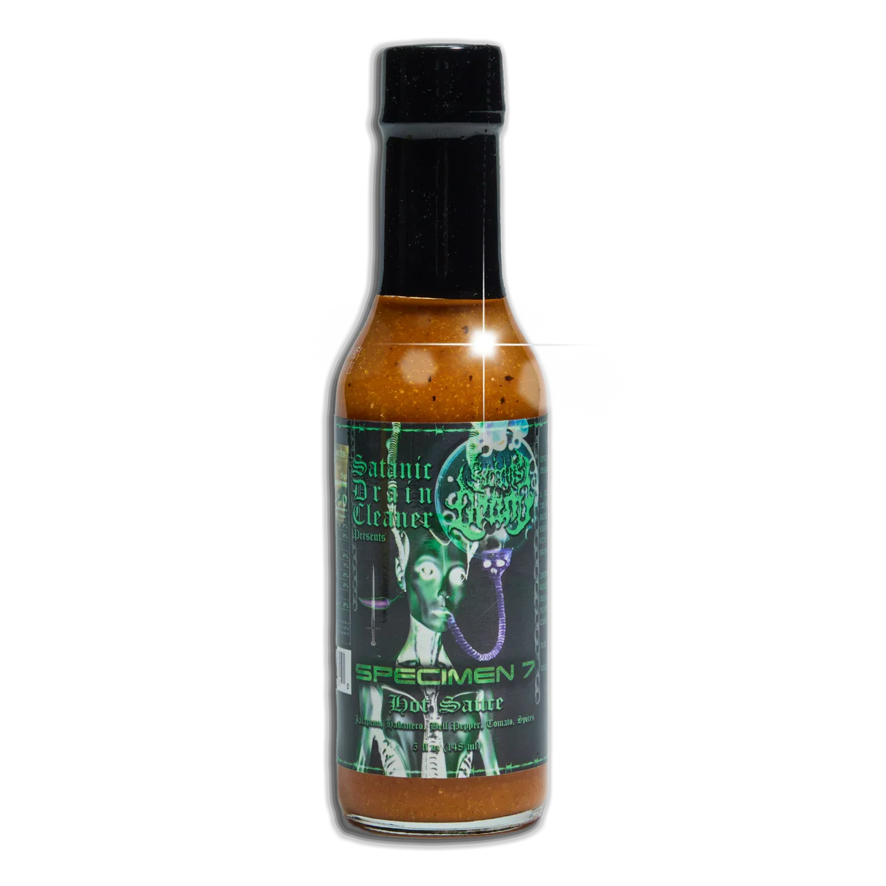 Satans Drano 'Specimen 7' Hot Sauce