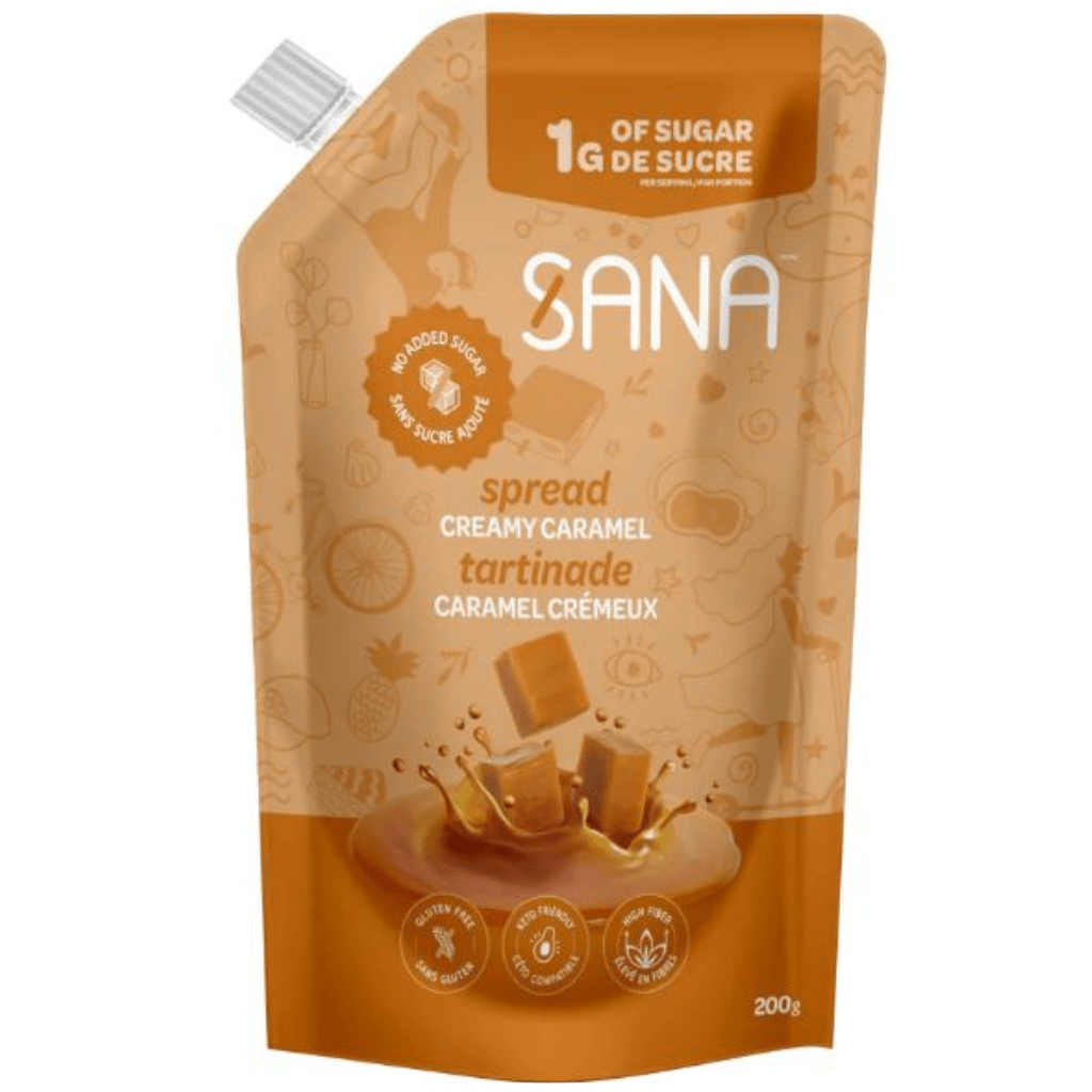 Sana NO SUGAR ADDED CREAMY SPREADS, 200g