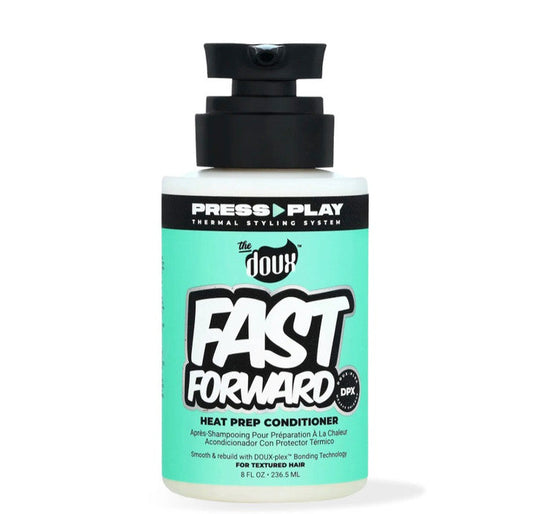 THE DOUX PRESS PLAY FAST FORWARD HEAT PREP CONDITIONER 8OZ