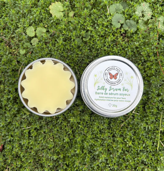 Sérum Solide Soyeux | Ingrédients 100% Naturels | Hydratant Peaux Matures