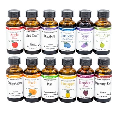 Lot varié Simply Fruity Super-concentré - 1 once, carton de 12 unités - Distribution canadienne - Livraison gratuite au Canada pour les commandes de plus de 199 $ CA
