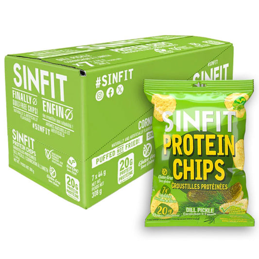 Sinfit PROTEIN CHIPS, 7 Bags/Box