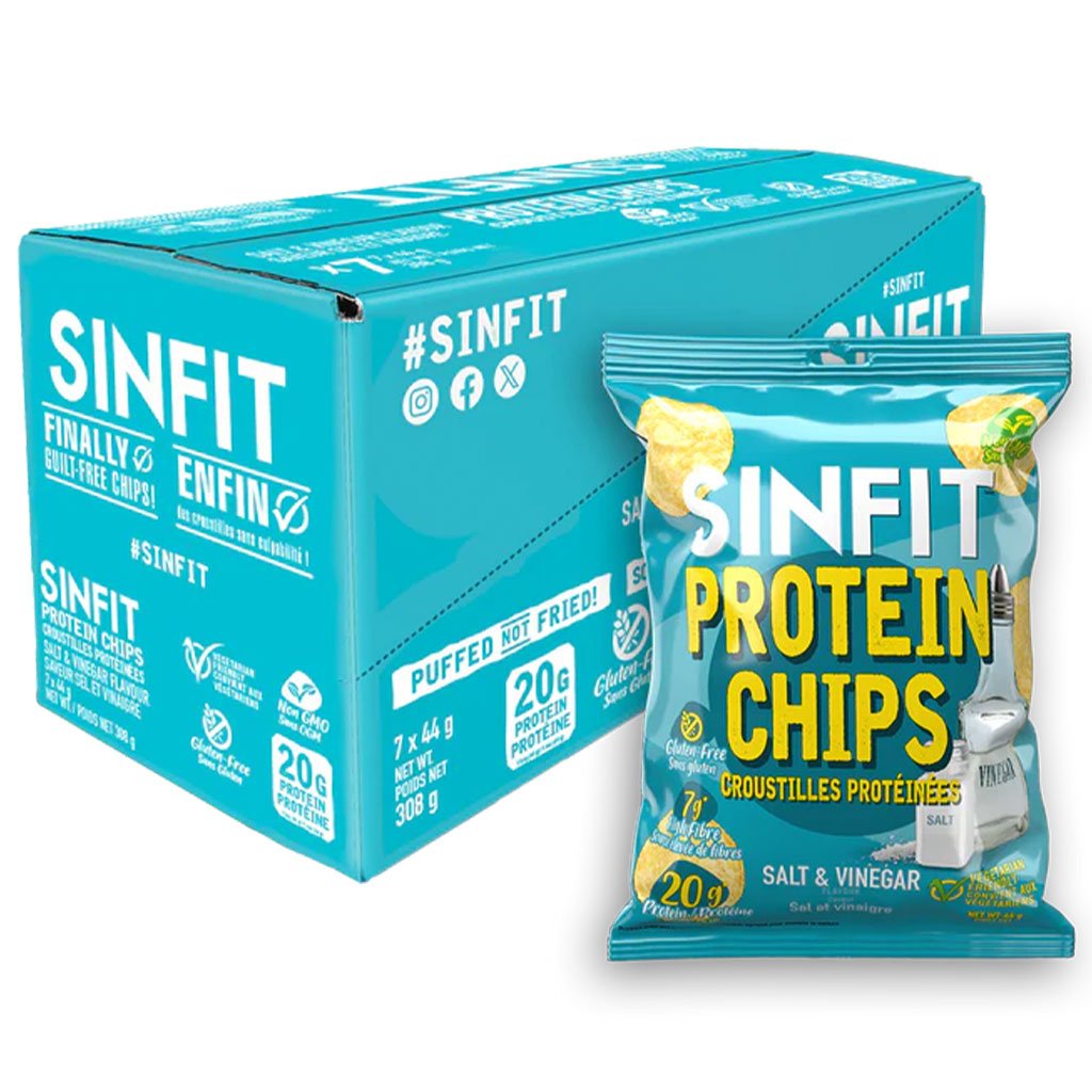 Sinfit PROTEIN CHIPS, 7 Bags/Box
