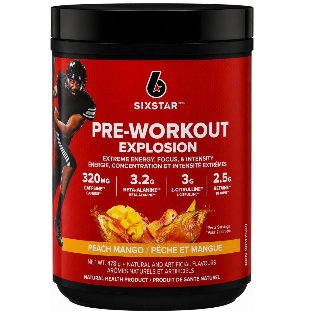 Six Star PRE-WORKOUT EXPLOSION, 60 Servings
