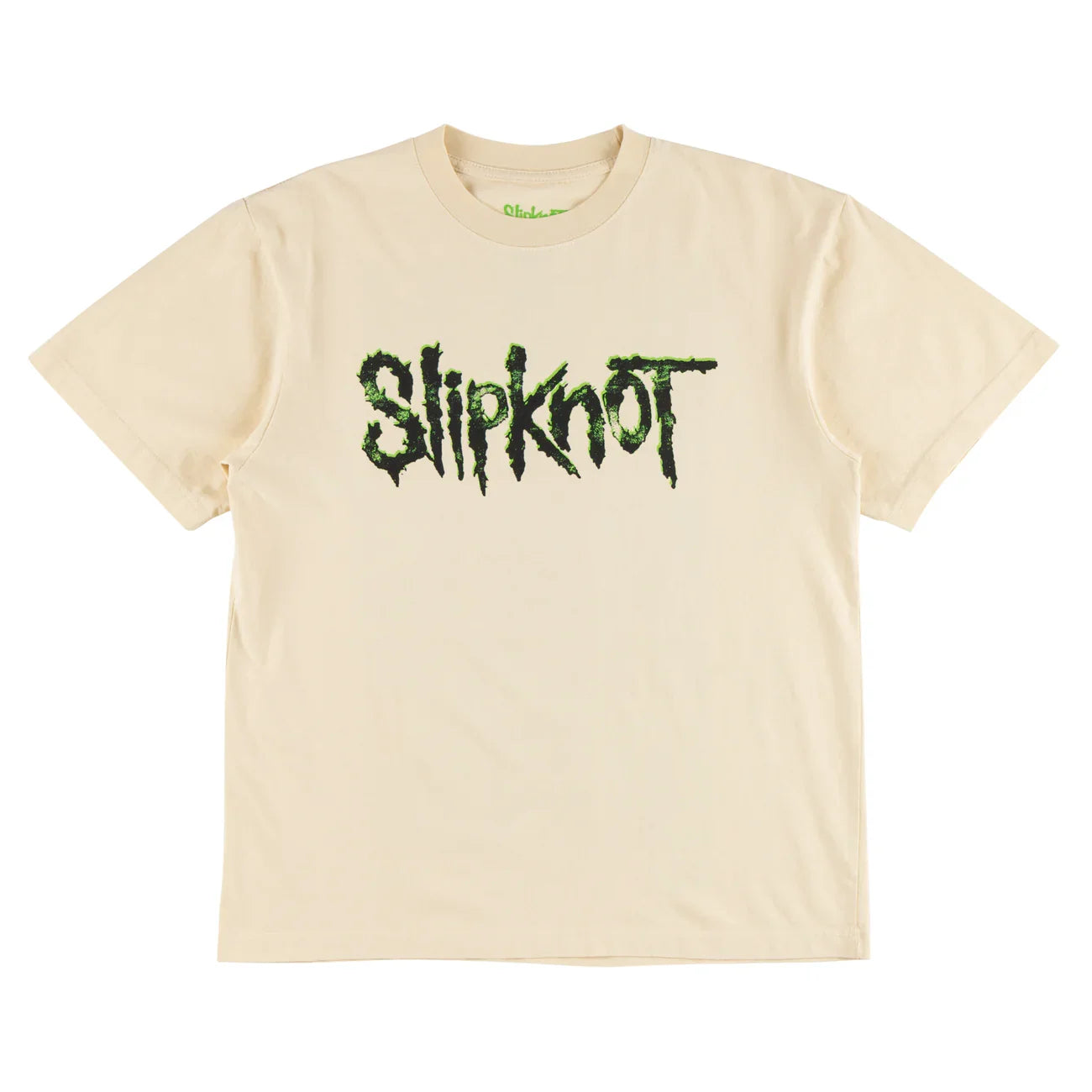 Welcome x Slipknot 'Tomorrow' Boxy Garment Dyed-Tee - Bone
