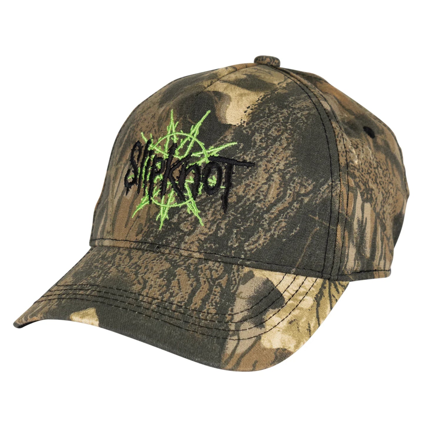 Welcome x Slipknot 'Nonagram' Velcro 6-Panel Cap - Camo