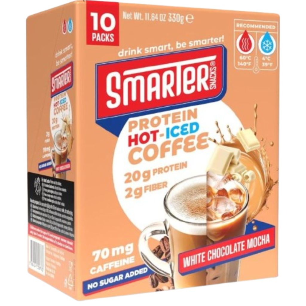 Smarter Snacks PROTEIN COFFEE, 10 Packs/Box