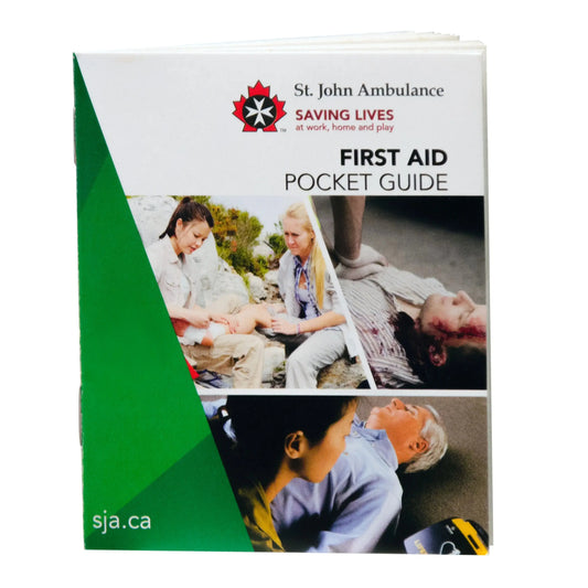 Guide de poche de secourisme de l'Ambulance Saint-Jean, (EN/FR)