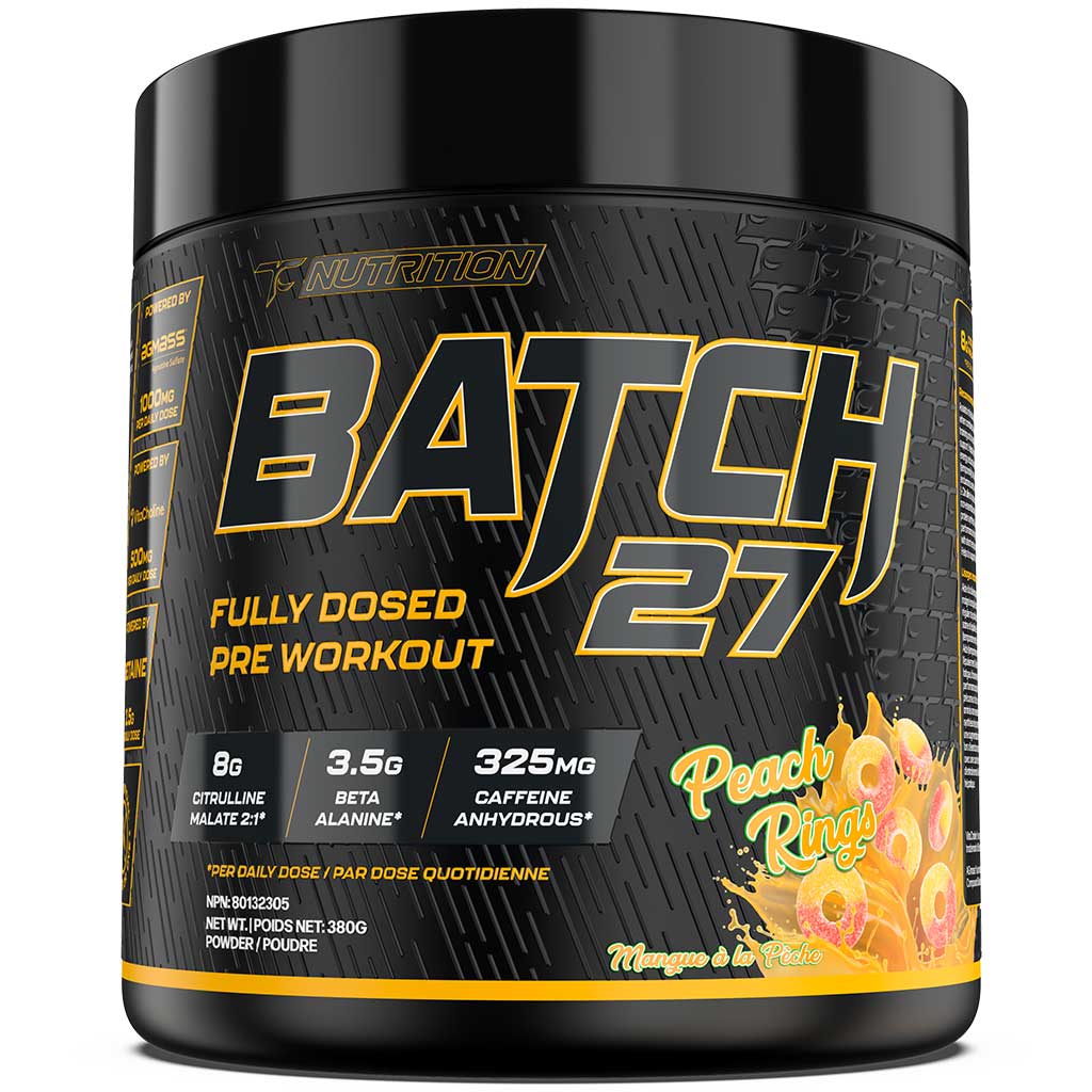TC Nutrition BATCH 27 PRE-WORKOUT, 40 Servings