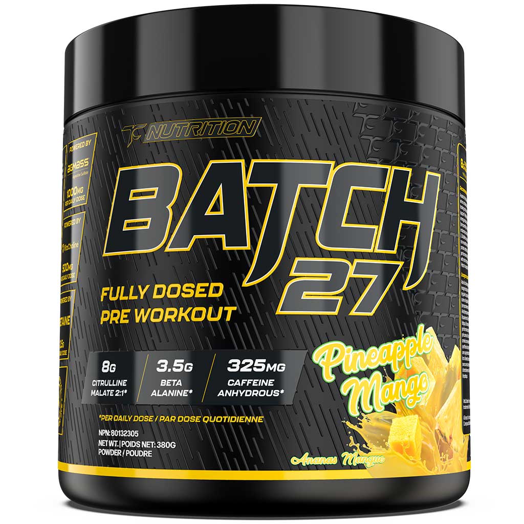 TC Nutrition BATCH 27 PRE-WORKOUT, 40 Servings