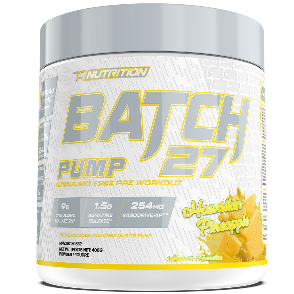 TC Nutrition BATCH 27 PUMP (Stim Free), 40 Servings