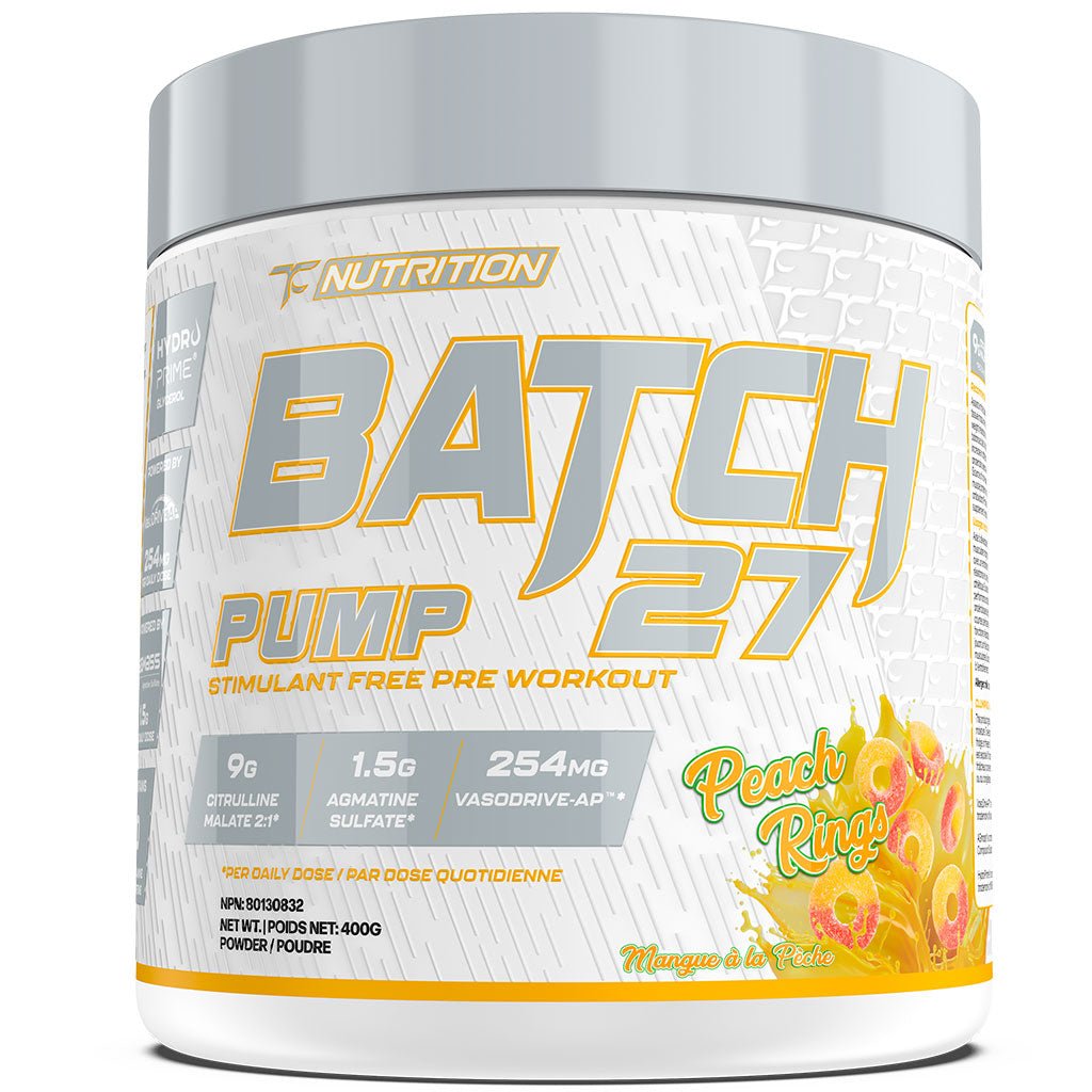 TC Nutrition BATCH 27 PUMP (Stim Free), 40 Servings