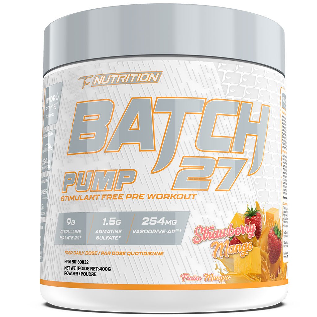 TC Nutrition BATCH 27 PUMP (Stim Free), 40 Servings