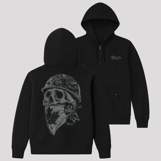 DHCM Men's Headstrong Canada Zip Hoodie | Durable Fleece-Lined Workwear