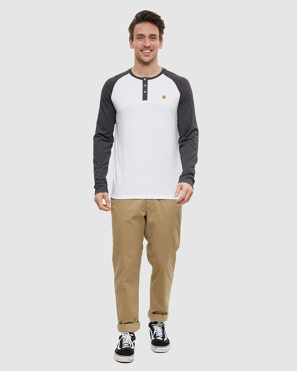 TreeBlend Baker Henley Longsleeve