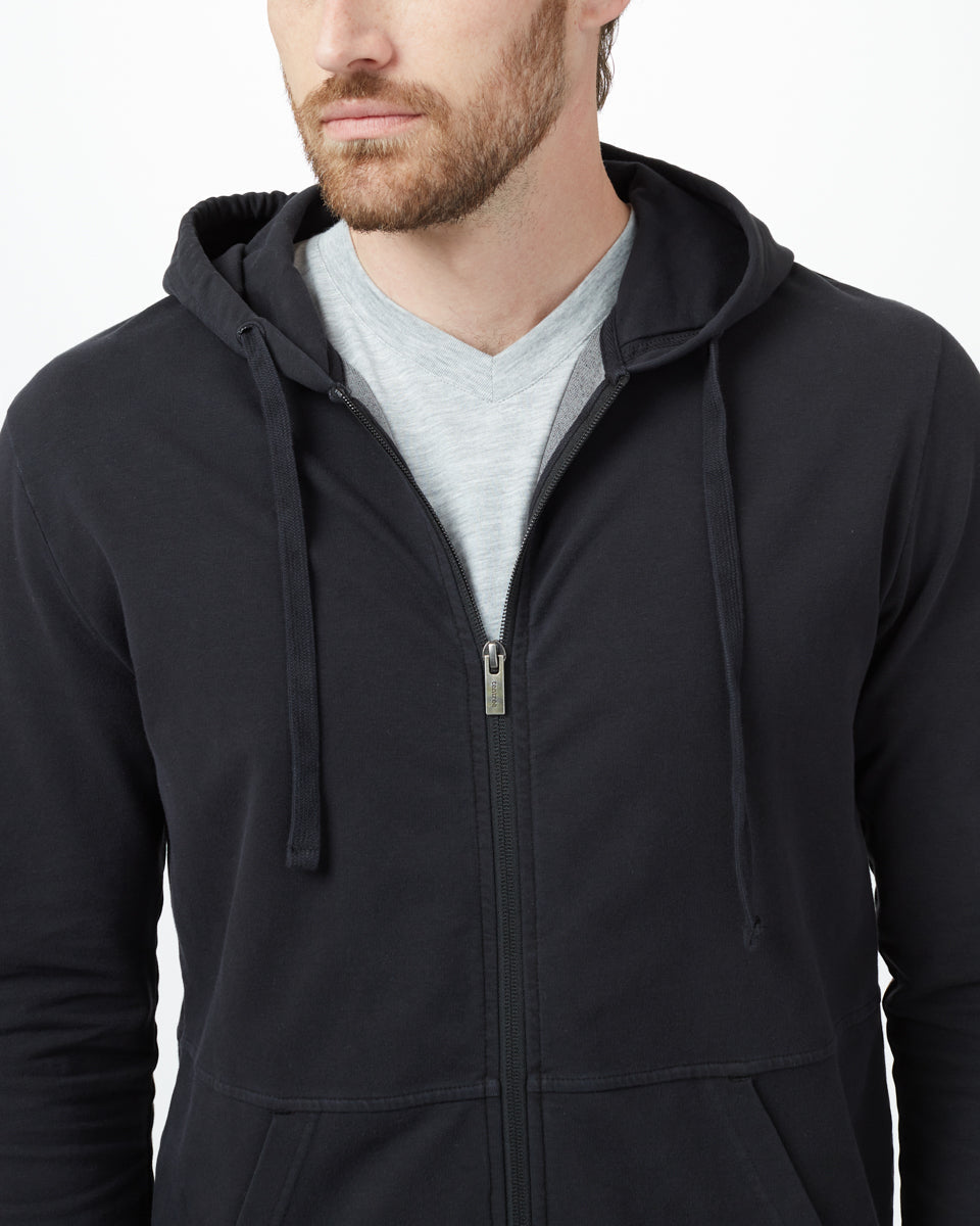 French Terry Zip Hoodie