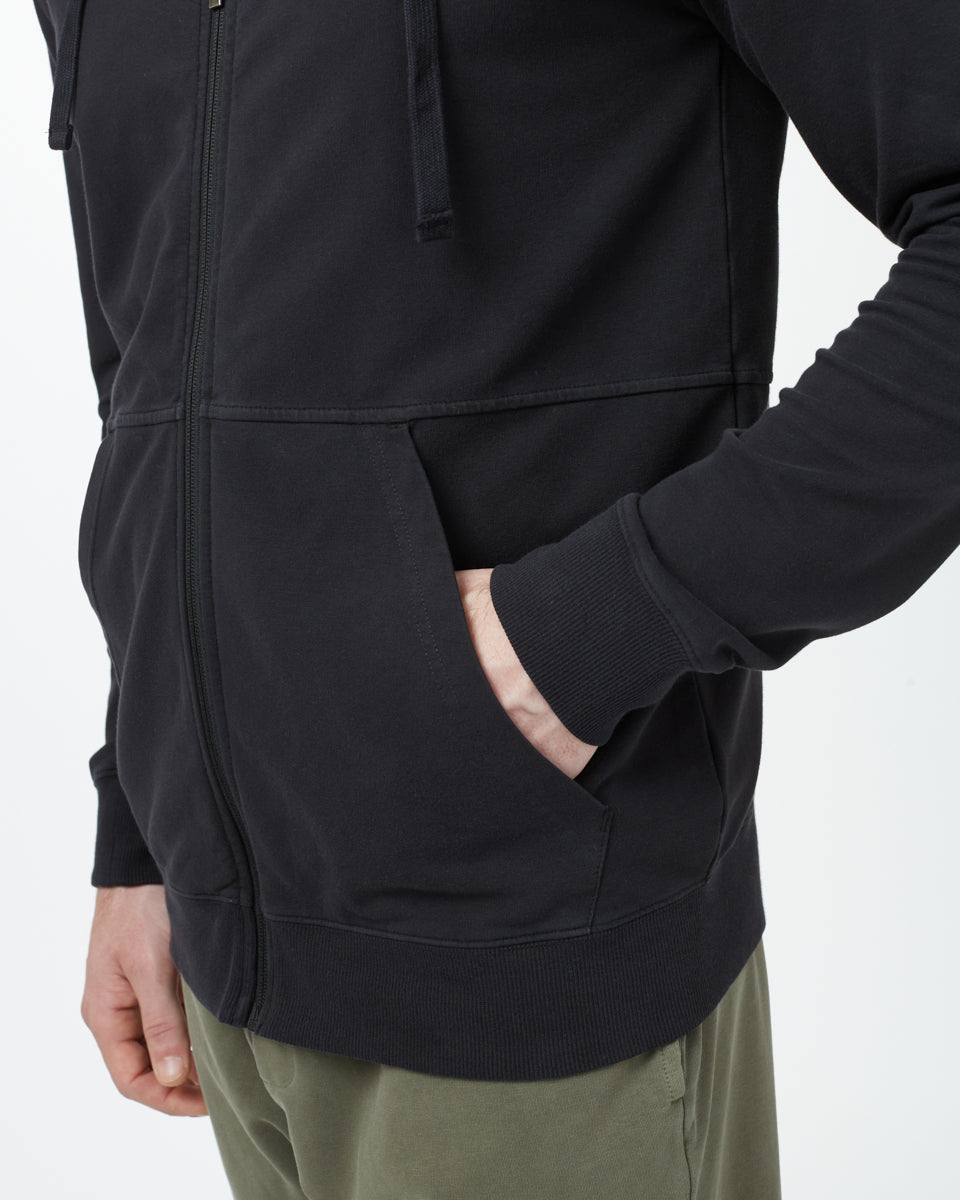 French Terry Zip Hoodie