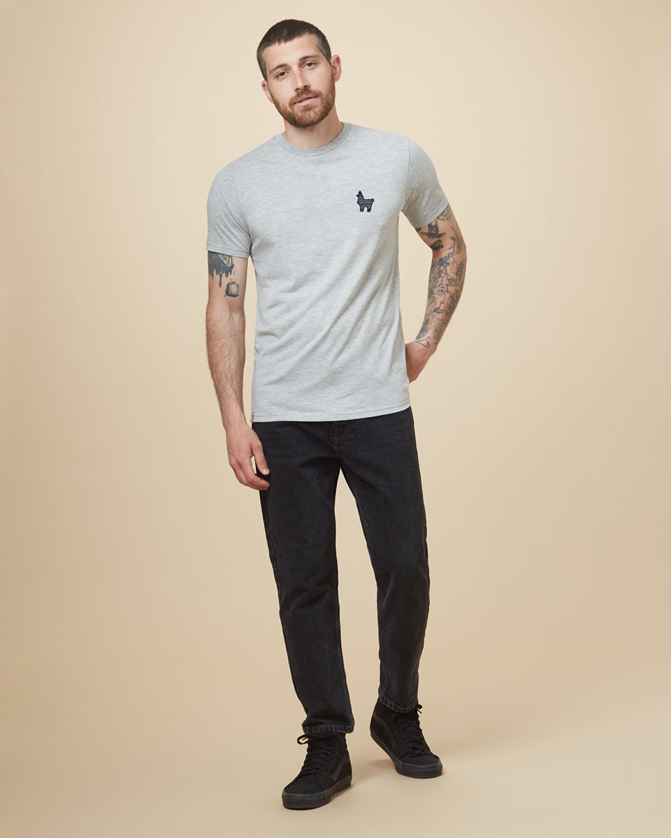 Peru Embroidered Llama T-Shirt