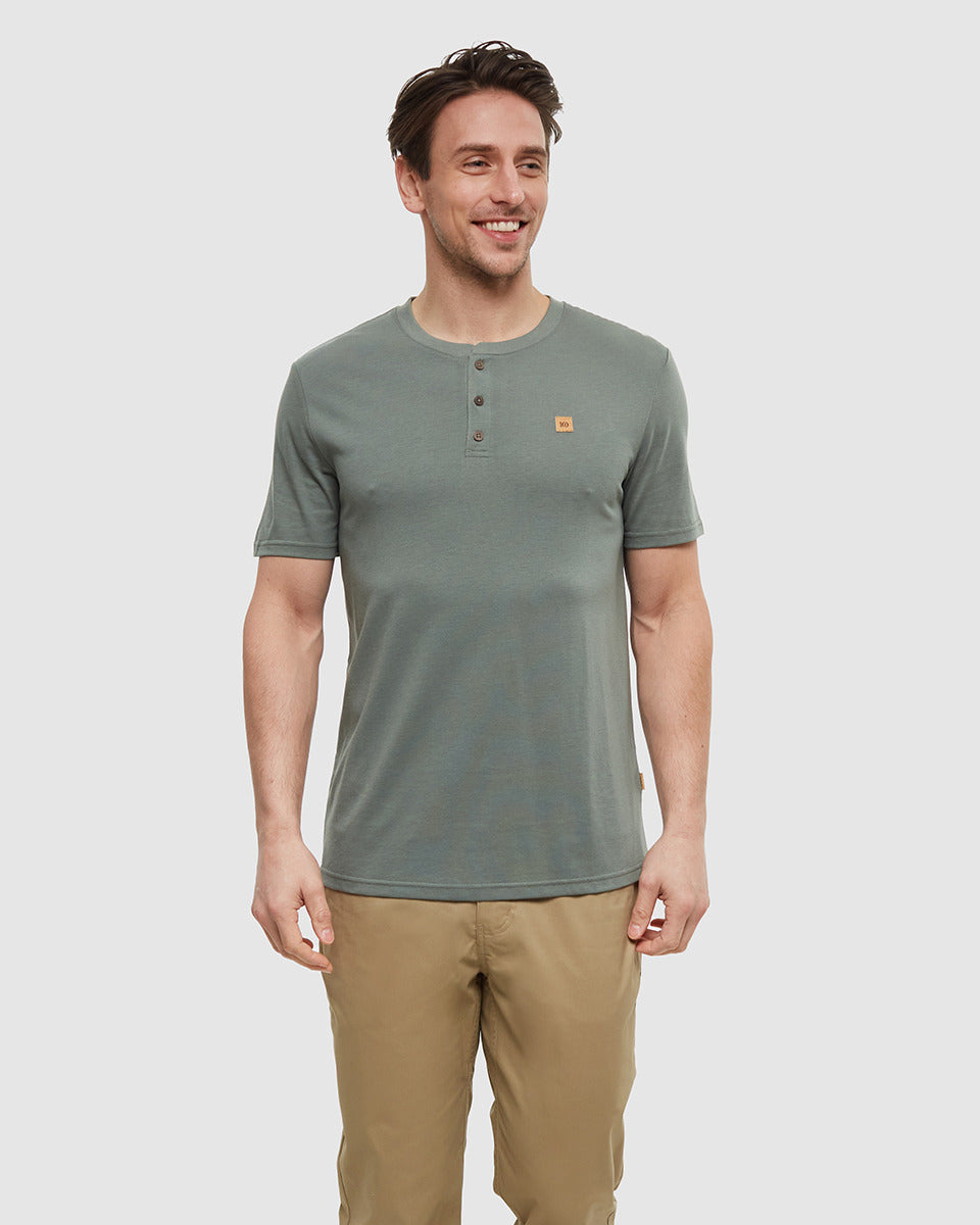 TreeBlend Baker Henley