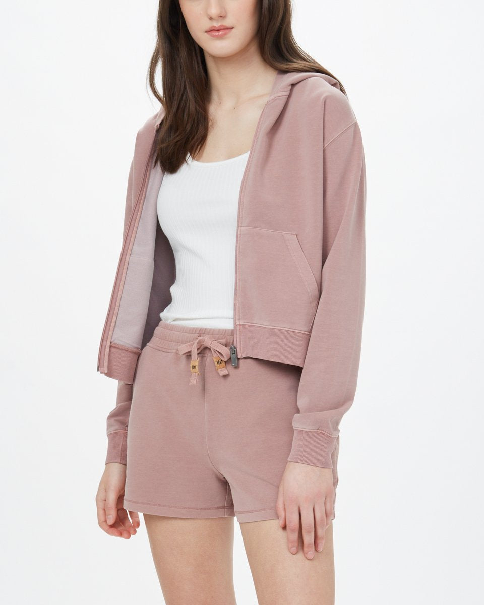 French Terry Zip Hoodie