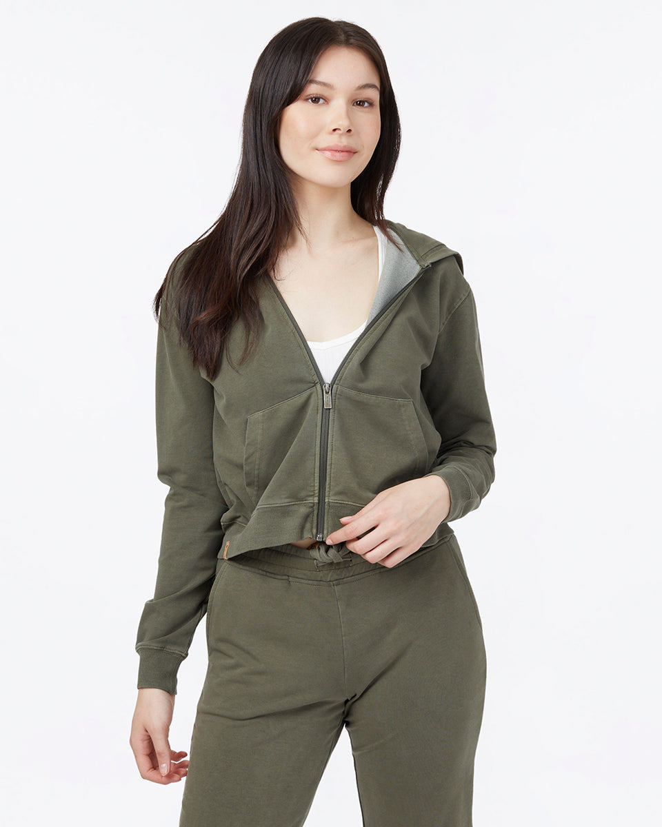 French Terry Zip Hoodie