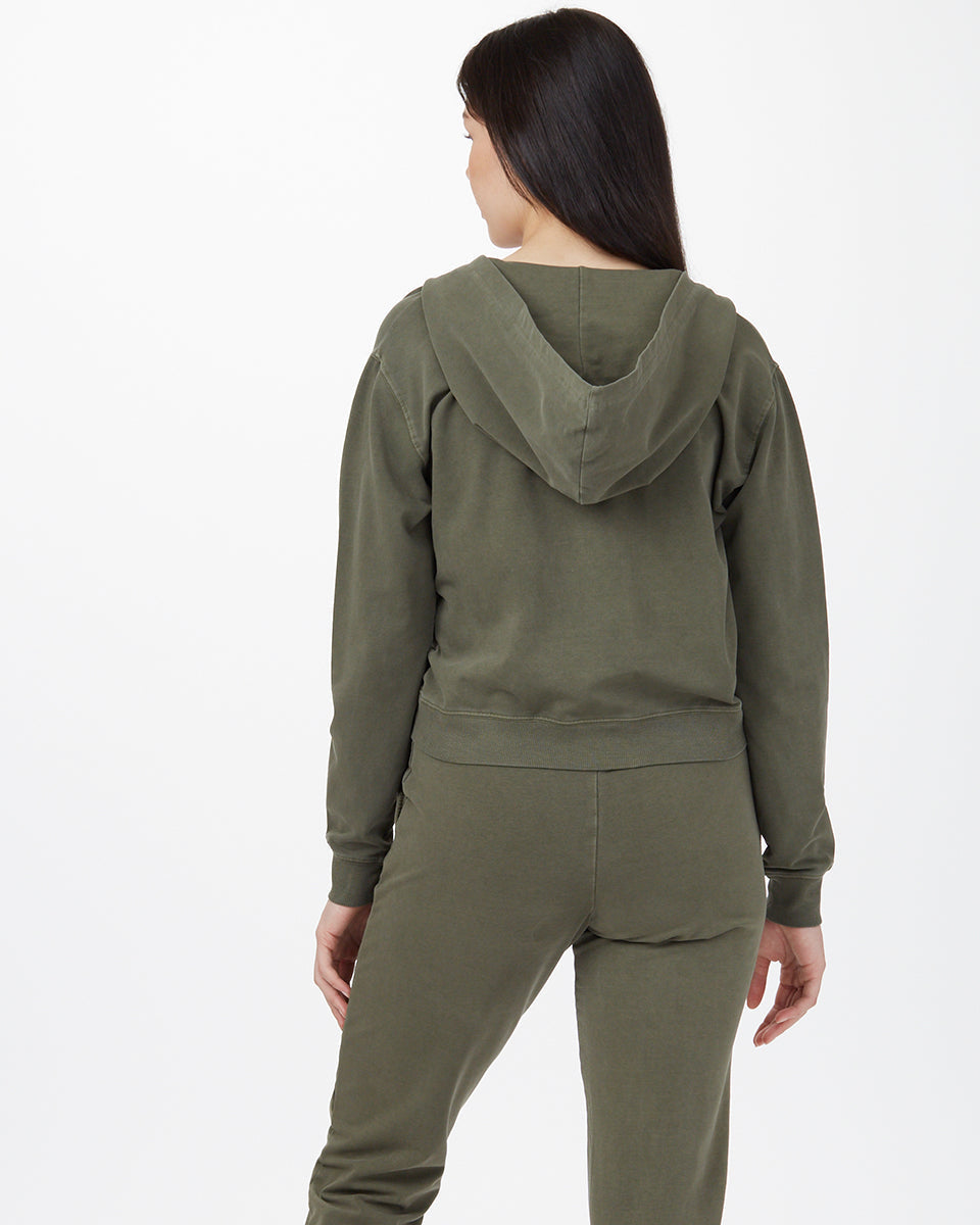 French Terry Zip Hoodie