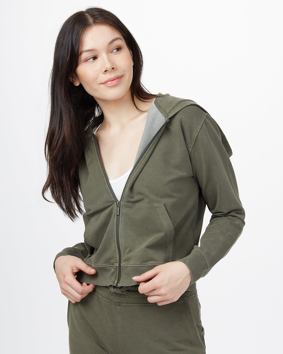 French Terry Zip Hoodie