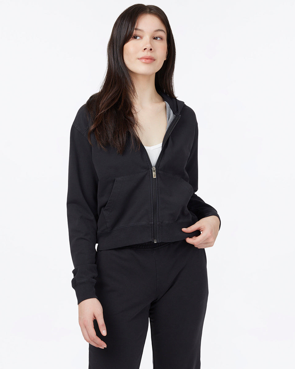 French Terry Zip Hoodie