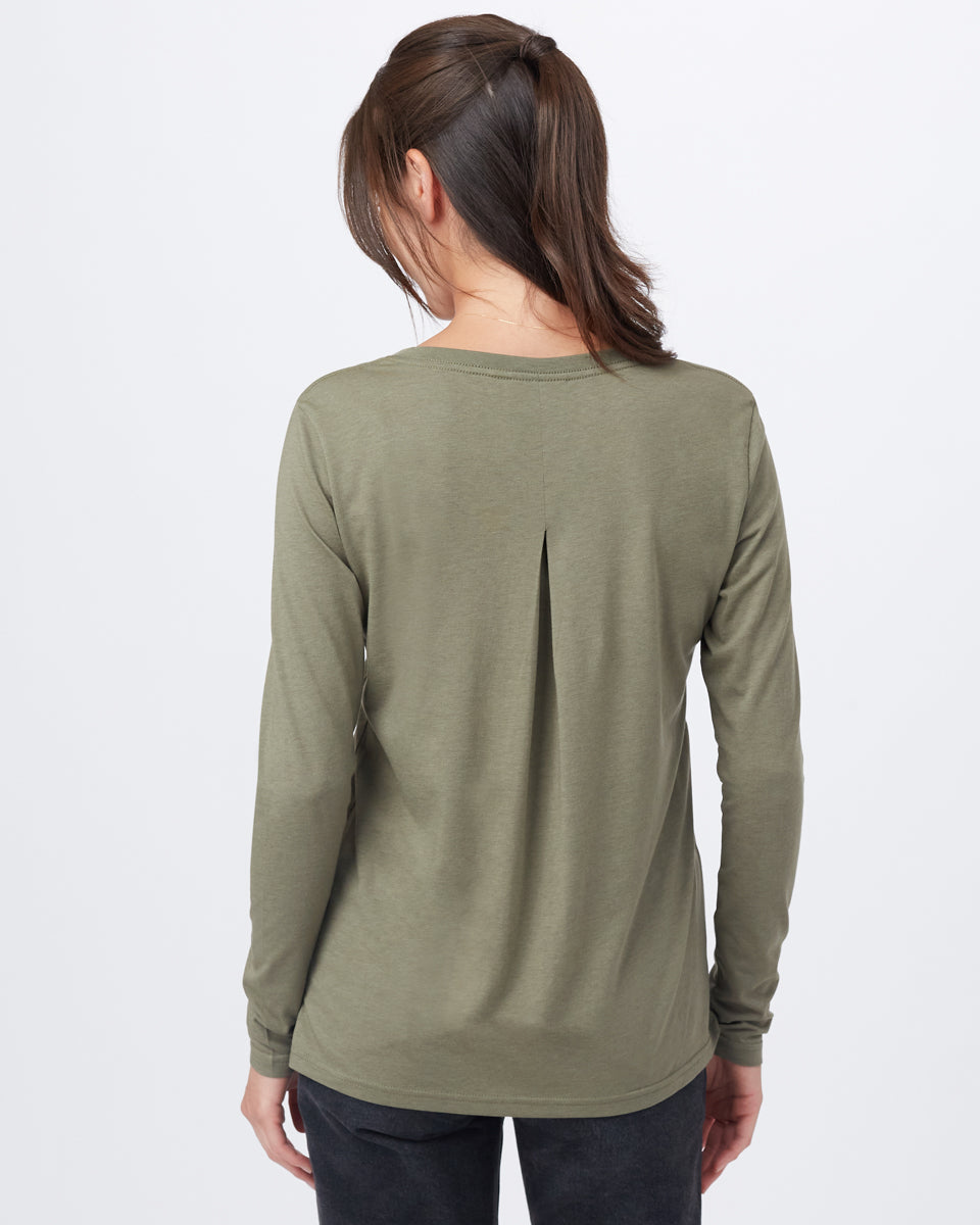 TreeBlend V-Neck Longsleeve T-Shirt