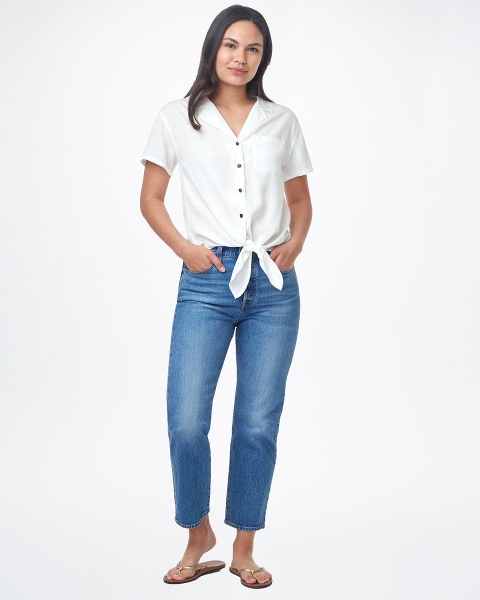 Meander Tie Front Shirt