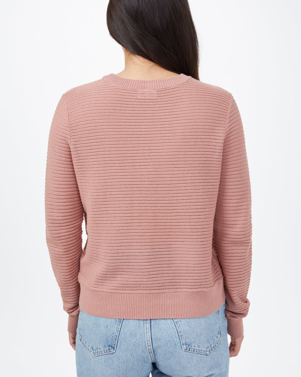 Highline Cotton Rib Crew Sweater
