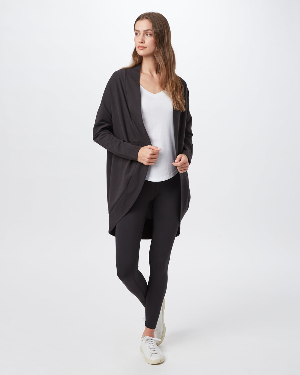 French Terry Cocoon Cardigan