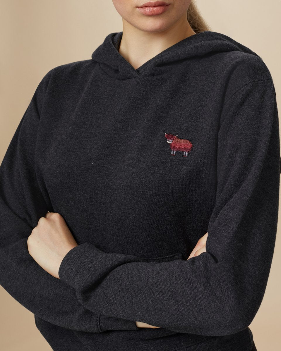 Nepal Embroidered Yak Hoodie