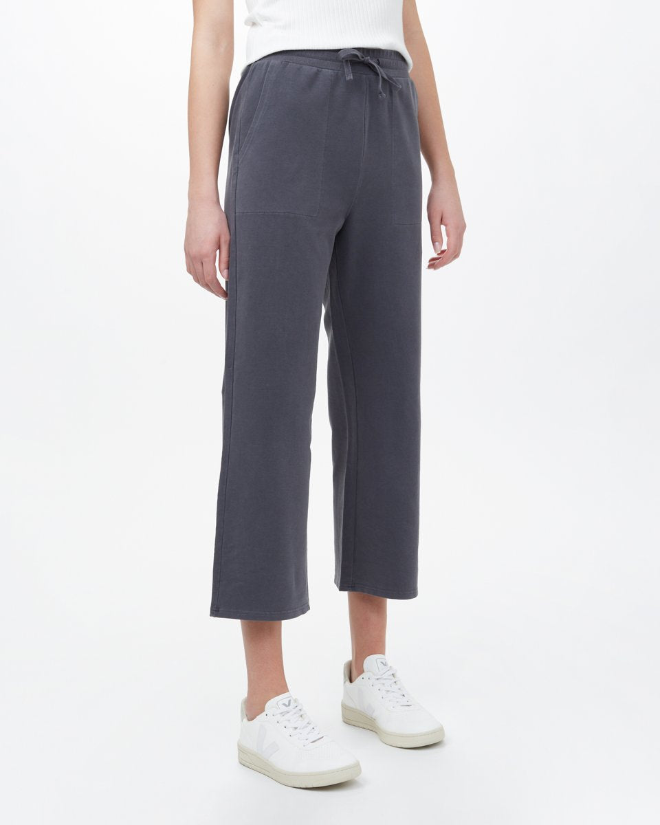 French Terry Wide Leg Sweatpant