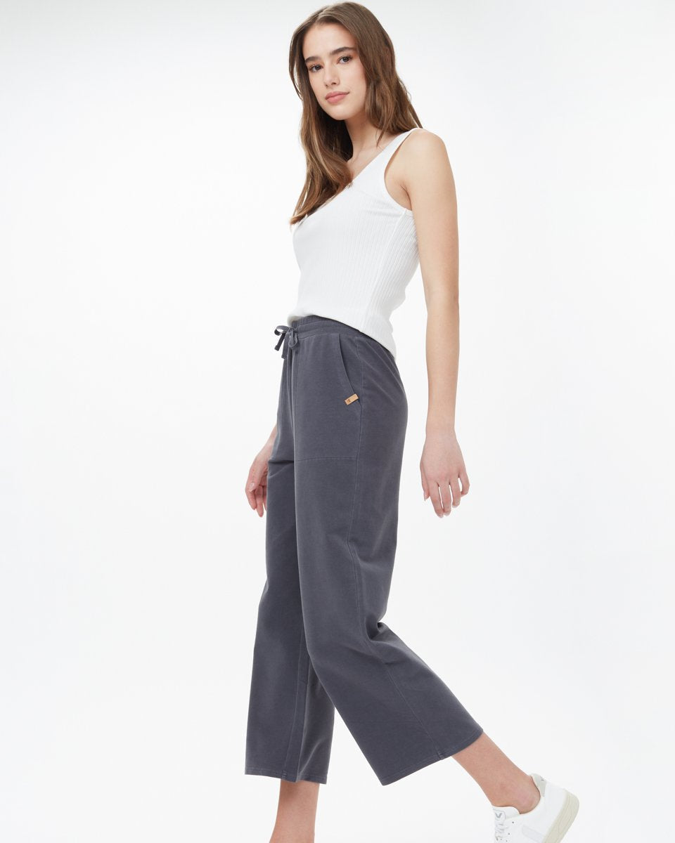 French Terry Wide Leg Sweatpant
