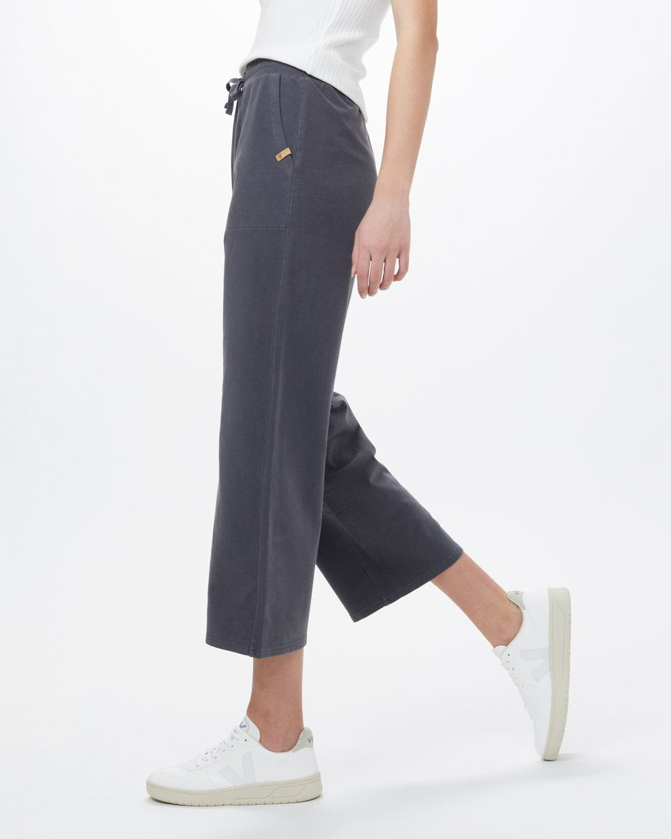 French Terry Wide Leg Sweatpant