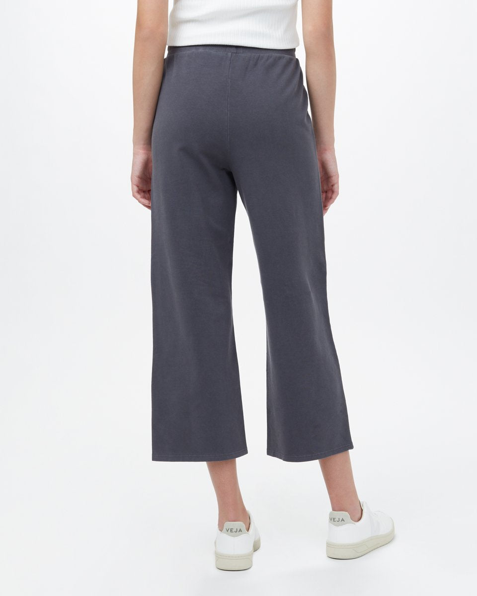 French Terry Wide Leg Sweatpant