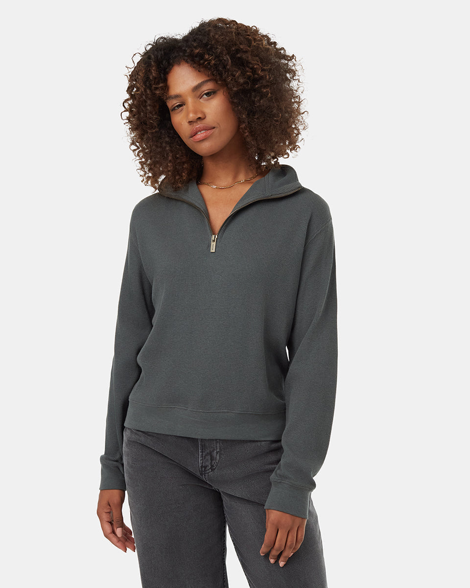 TreeWaffle Half Zip