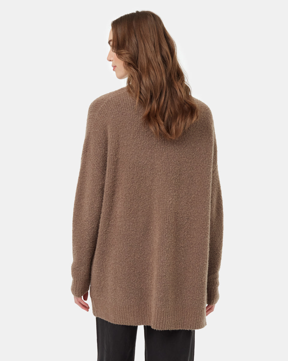 Highline Fuzzy Open Cardigan