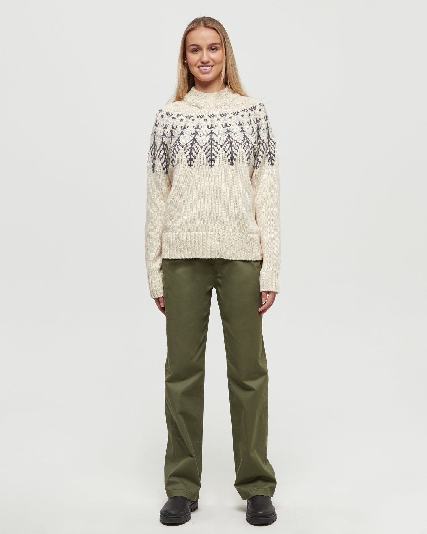 Highline Wool Intarsia Sweater