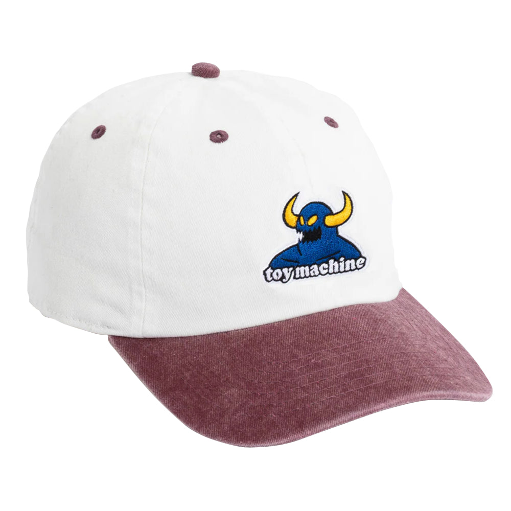Toy Machine 'Monster' Strapback 6-Panel Cap - White