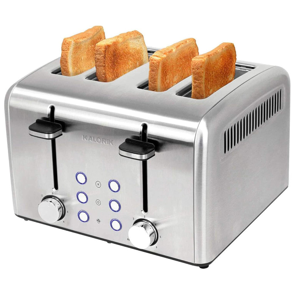KALORIK TO46813SS 4-Slice Stainless Steel Toaster
