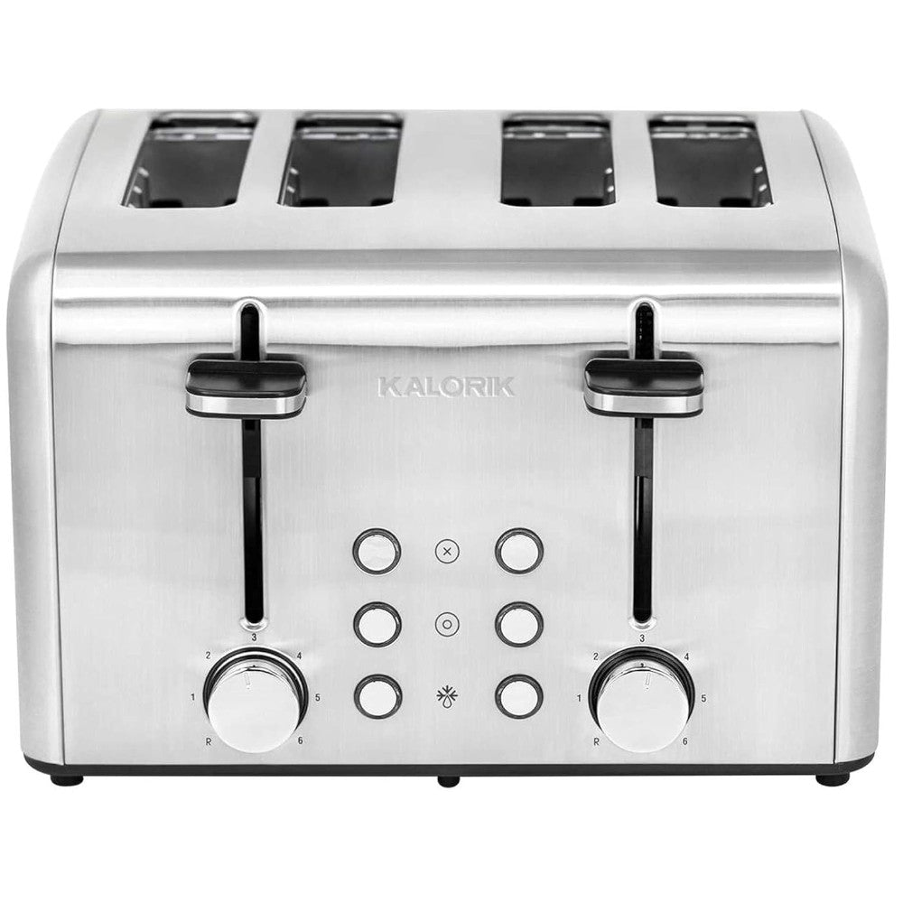 KALORIK TO46813SS 4-Slice Stainless Steel Toaster