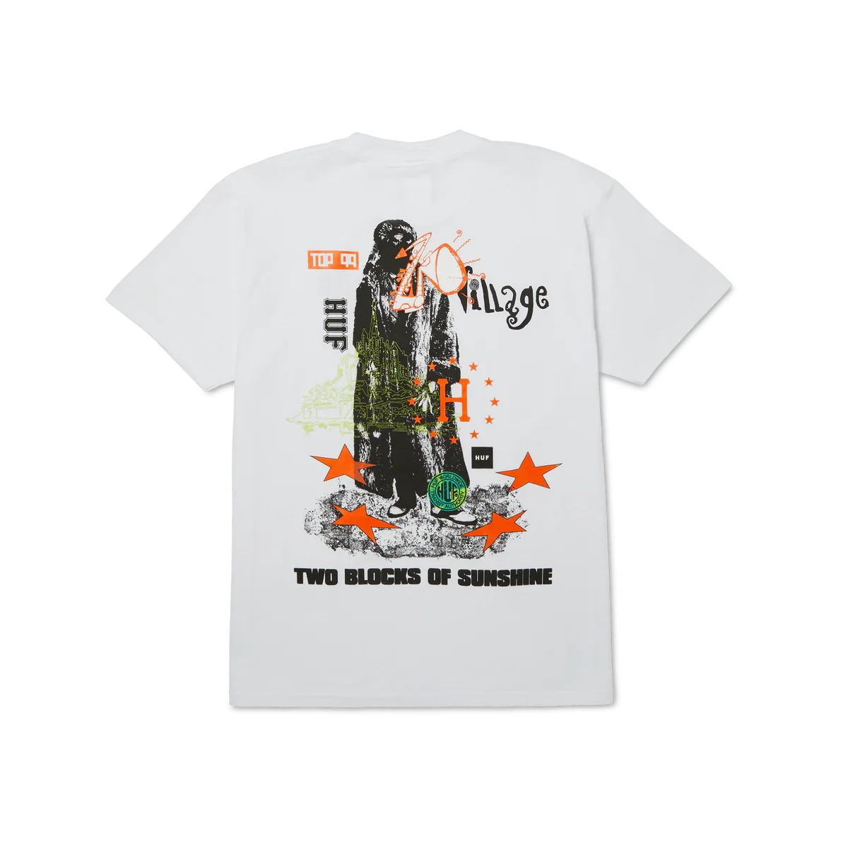 HUF 'Two Blocks Of Sunshine' Tee - White