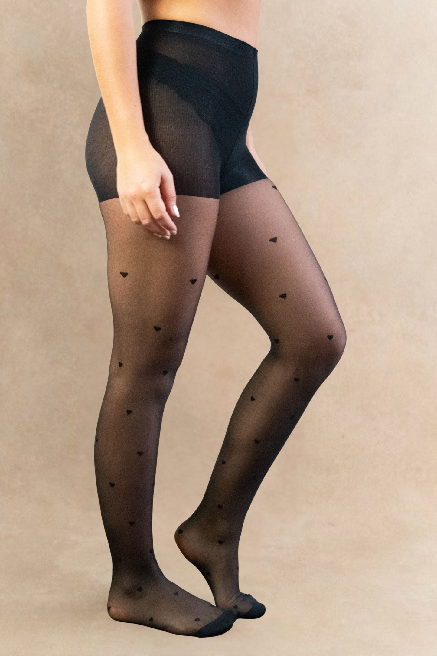 Tights Hearts Stockings + Mesh Laundry Bag