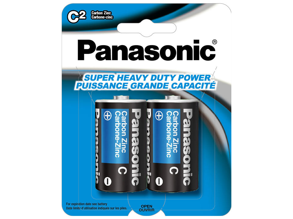 PANASONIC 2-Pack Type "C" Super HD Batteries - UM2NPA2BCA