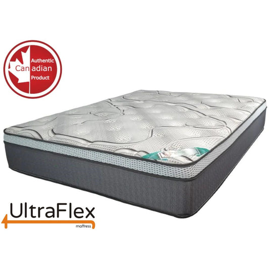 Matelas à ressorts ensachés UltraFlex® FANTASY avec surmatelas Eurotop et contour de mousse (Fabriqué au Canada)