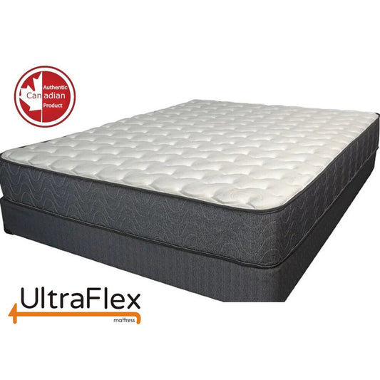 Matelas orthopédique UltraFlex® INFINITY PLUS pour le soin de la colonne vertébrale, en mousse de soya de première qualité, écologique, avec protège-matelas imperméable (Fabriqué au Canada)